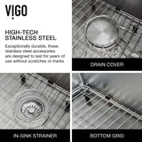Oxford 1-Bowl Stainless Steel Apron Front Farmhouse Kitchen Sink with Accessories, 30-in Q9T0 - product image 5