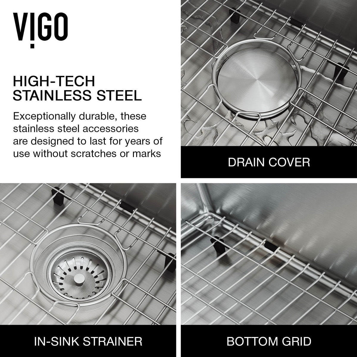 Oxford 1-Bowl Stainless Steel Apron Front Farmhouse Kitchen Sink with Accessories, 33-in X8S5 - product image 3