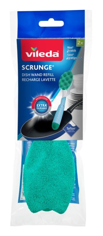 Scrunge Multi-Use Sponge Dishwand Refills, 2-pack S8B3