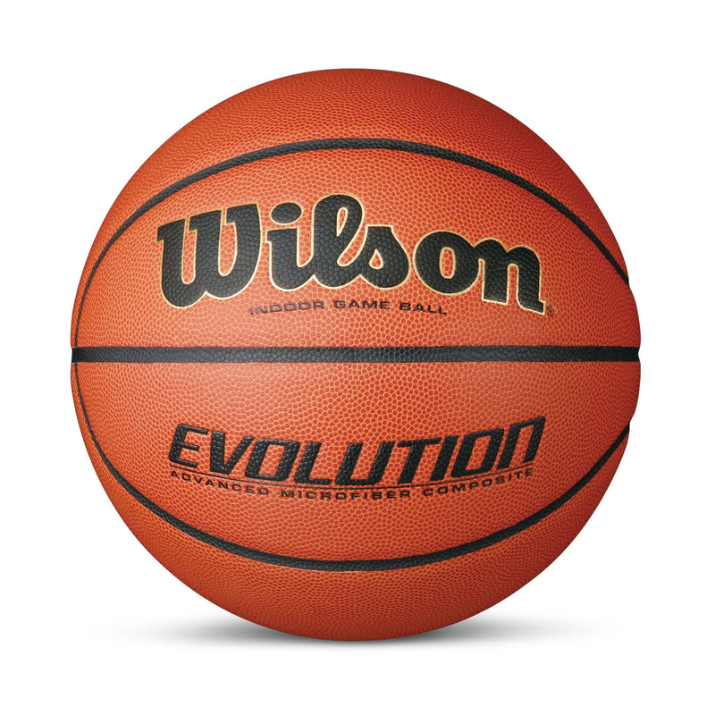 Evolution Indoor Composite Game Basketball, Official Size 7 (29.5-in) J8A4