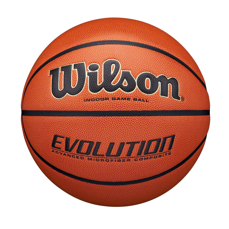 Evolution Indoor Composite Game Basketball, Size 6, Brown A6C4