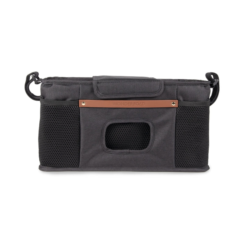 Parent Console with 2 Insulated Cupholders, Black Z9X4