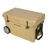 ARCTIC Wheeled Roto-Moulded Cooler with Handle, 65-L, Tan I3Z9 - product image 1