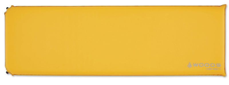 Camp Rest Single Self-Inflating Camping Sleeping Pad/Air Mat with Storage Bag, 3-in U9R5