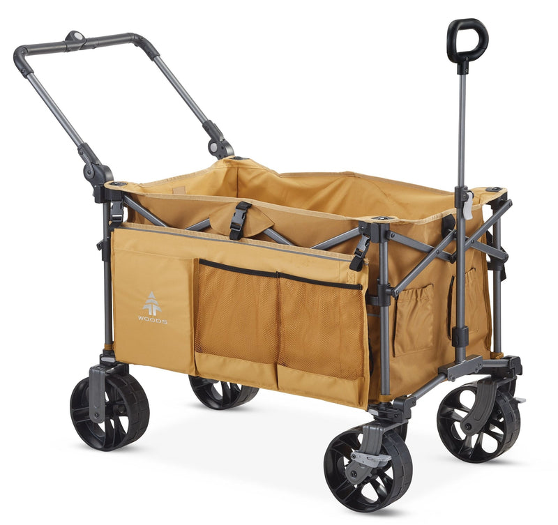 Overlander Fully Equipped Folding Wagon, 102-kg Capacity O9A8