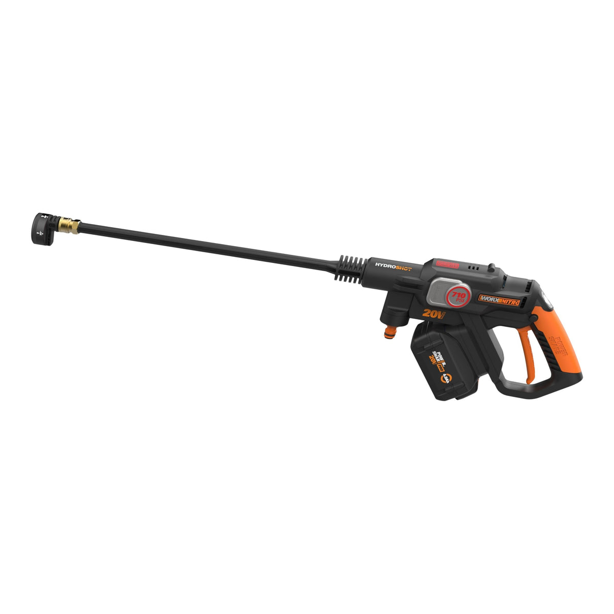 710 PSI 1.0 GPM 20V Hydroshot 5-in-1 Portable Electric Power Cleaner D1O2 - product image 6