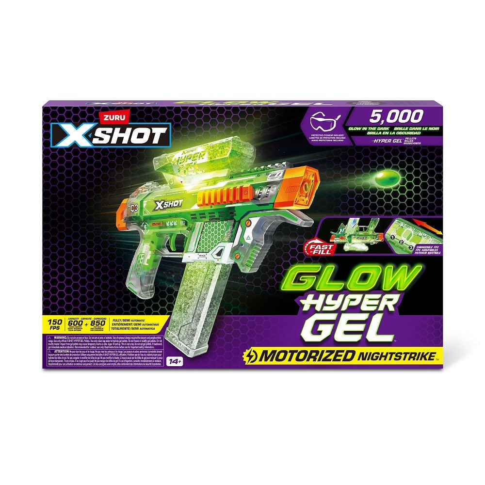 Hyper Gel Glow In The Dark NightStrike Blaster G6W1 - product image 1