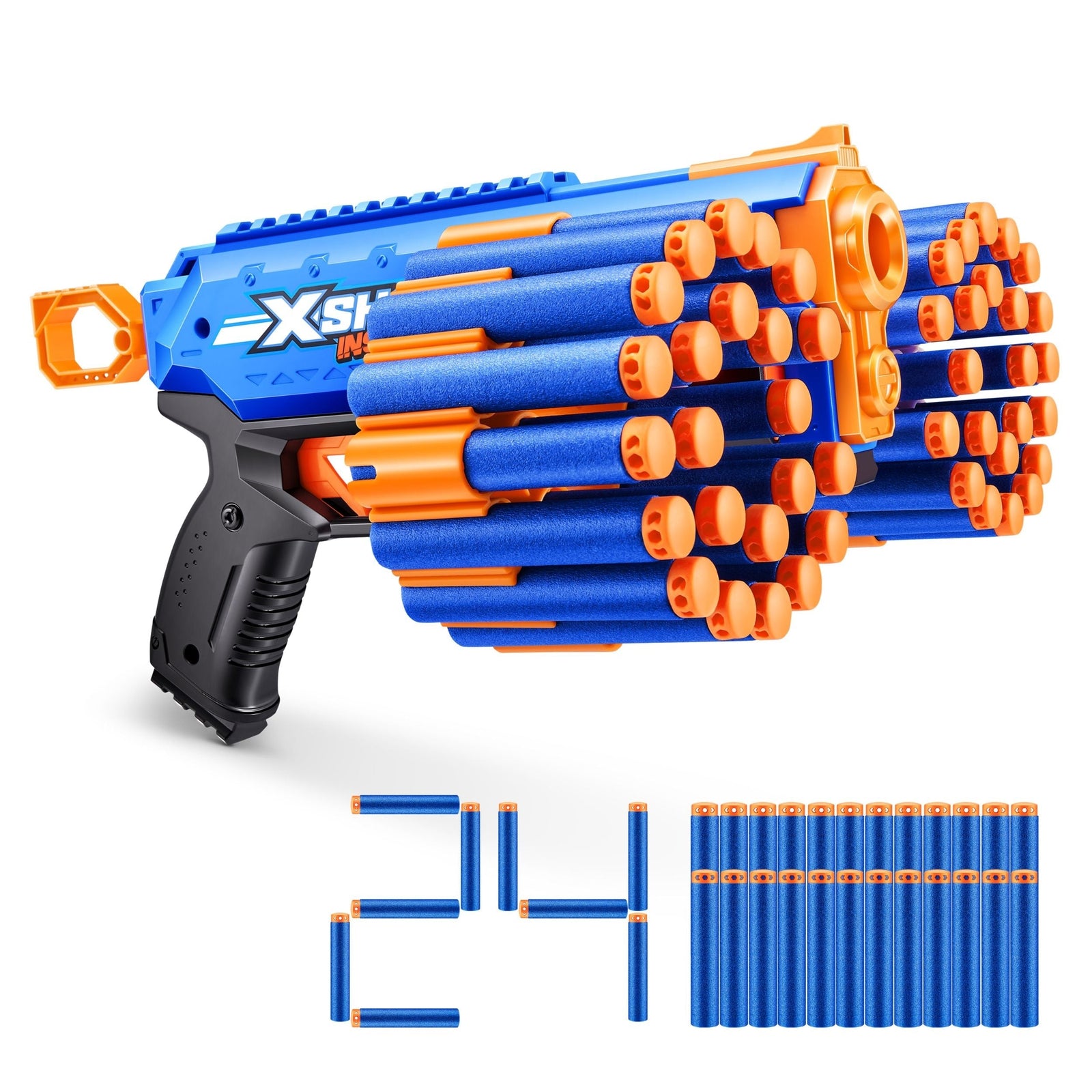 Insanity S1 Maniac Dart Pistol with Accessories, 36-Darts, Ages 8+ F6L9 - product image 2