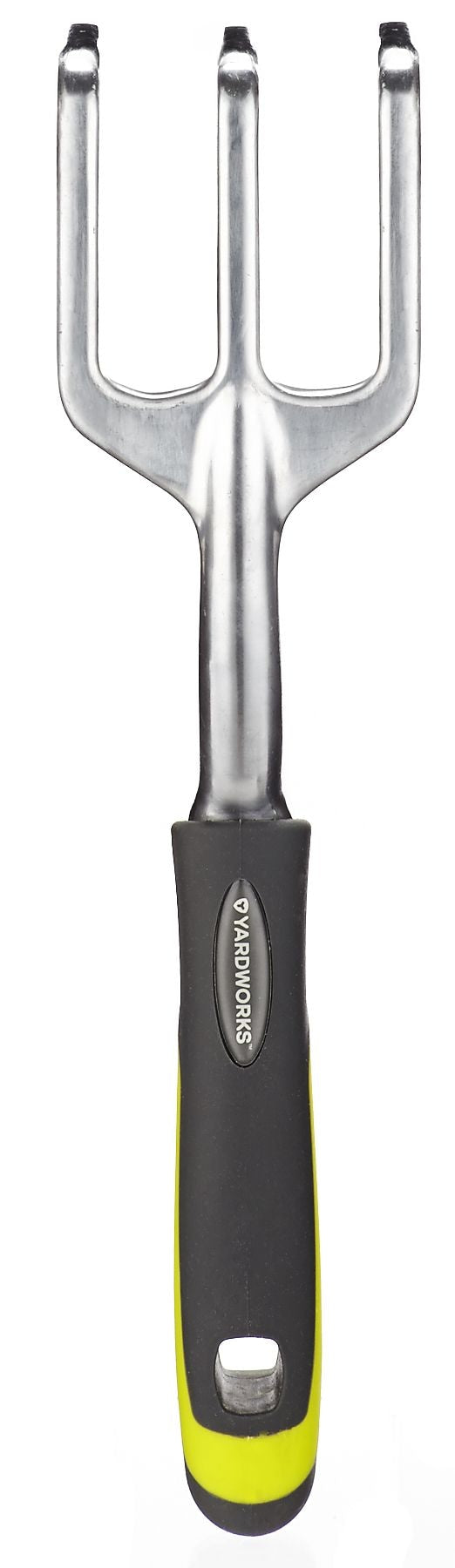 11-in Stainless-Steel Hand Cultivator with Rubber Handle K7I4