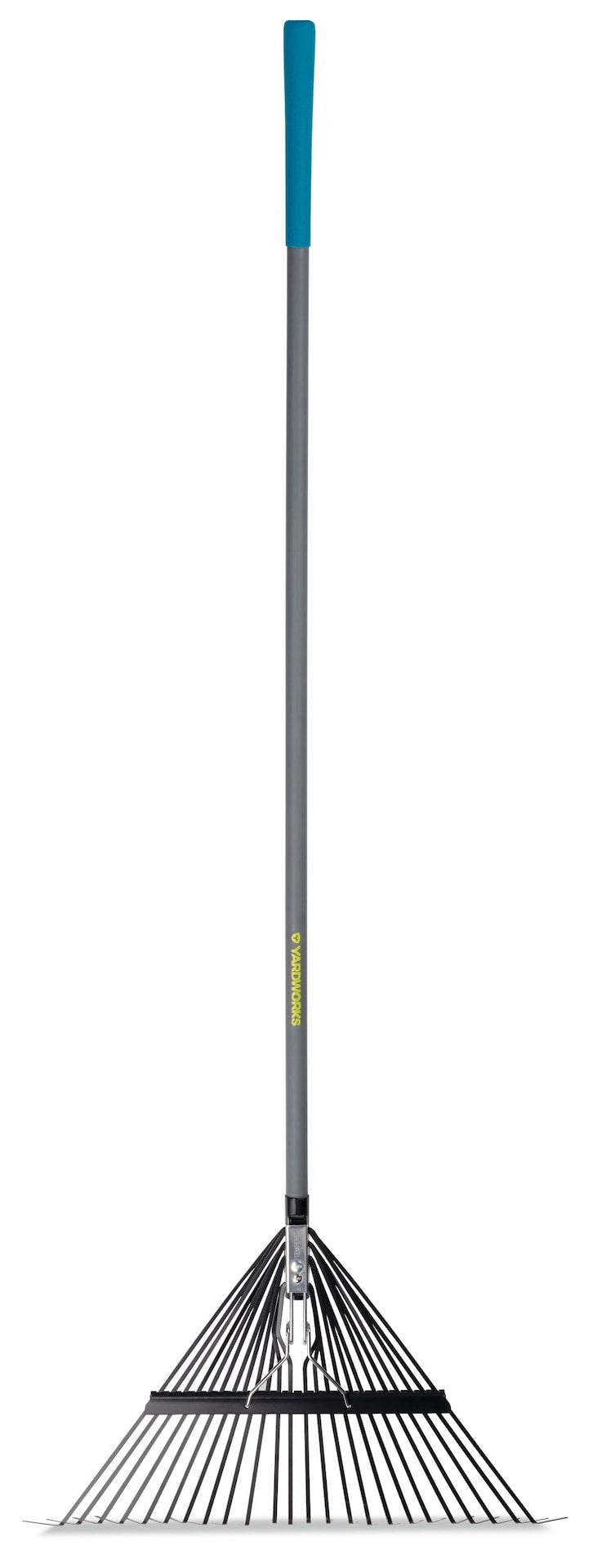 24-Tine Metal Leaf Rake with Fibreglass Shaft, 24-in S6N0 - product image 2