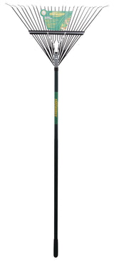 24-Tine Metal Leaf Rake with Fibreglass Shaft, 24-in S6N0 - product image 4