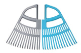 3-in-1 30-Tine Leaf Rake with Fibreglass Shaft, 24-1/2-in Wide Q9U9 - product image 2