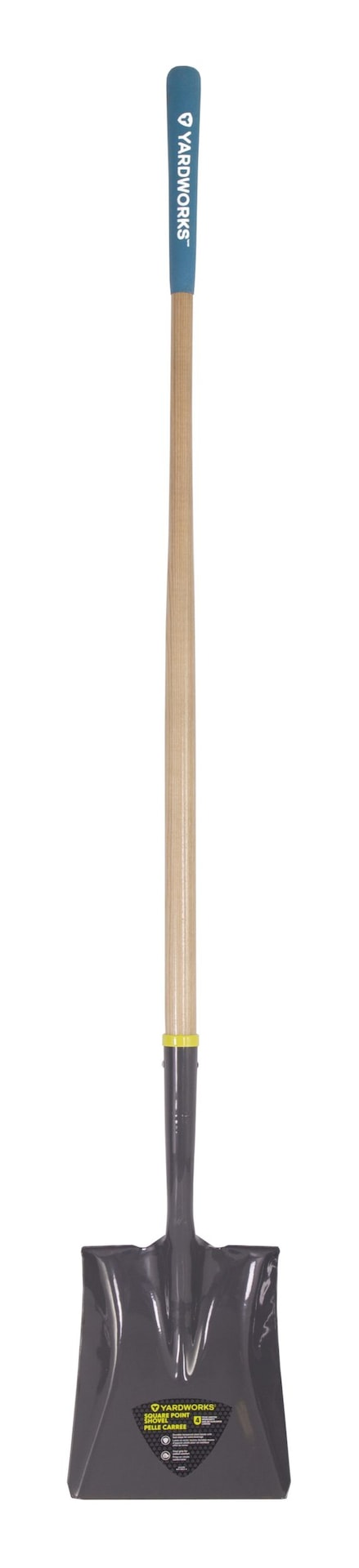 Steel Square-Point Long-Handle Spade Shovel, 60-in Wooden Shaft P4S7 - product image 3