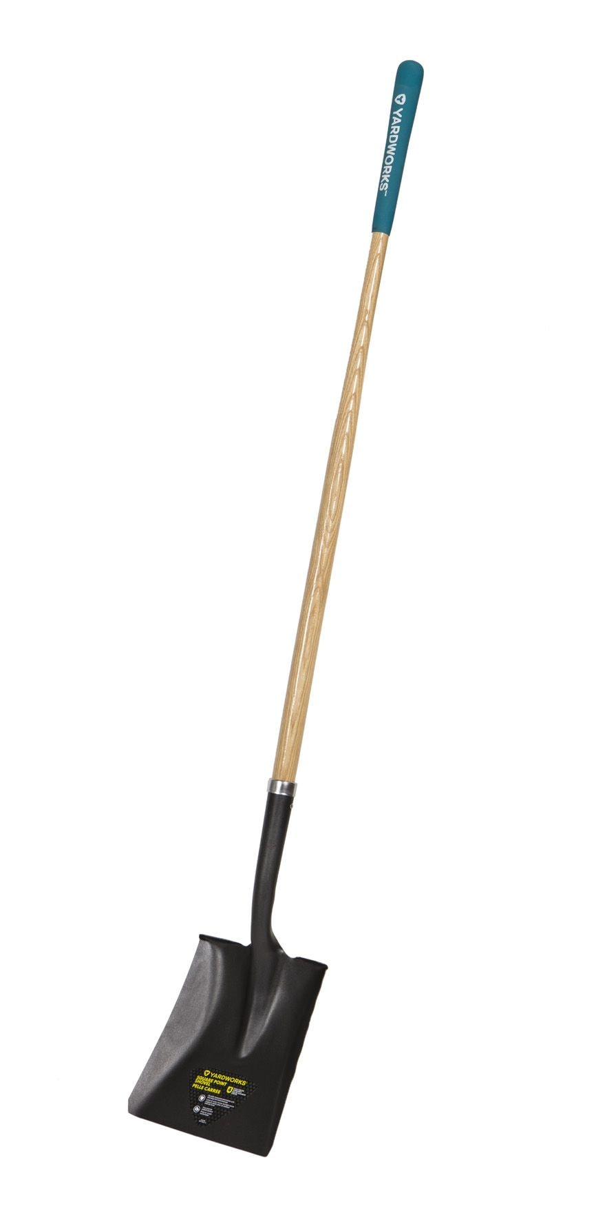 Steel Square-Point Long-Handle Spade Shovel, 60-in Wooden Shaft P4S7 - product image 4