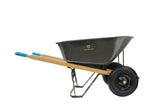 Steel Tray 2-Wheel Garden Wheelbarrow, 6-cu-ft X9R5 - product image 3
