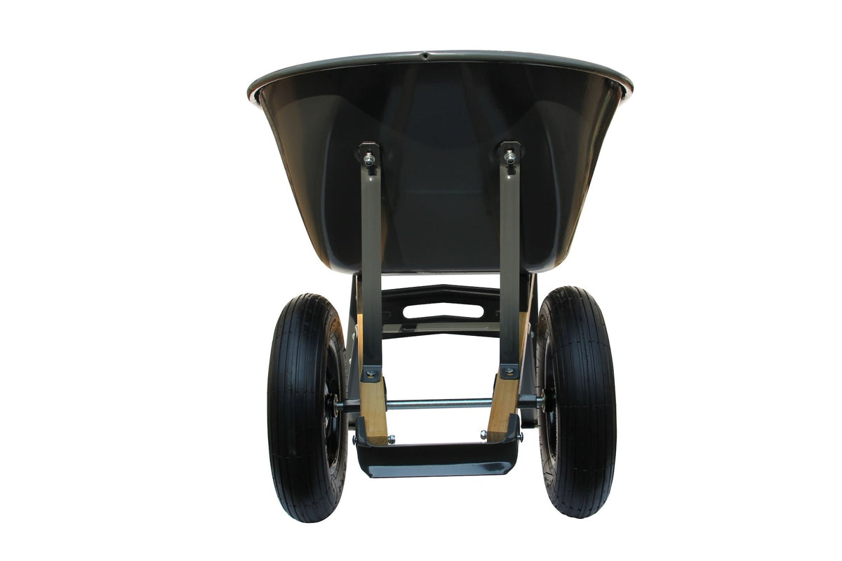 Steel Tray 2-Wheel Garden Wheelbarrow, 6-cu-ft X9R5 - product image 6