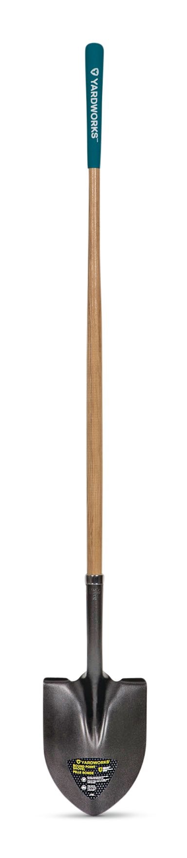 Tempered Steel Round Point Long Handle Shovel, 62-In, Hardwood Shaft S5U5 - product image 3