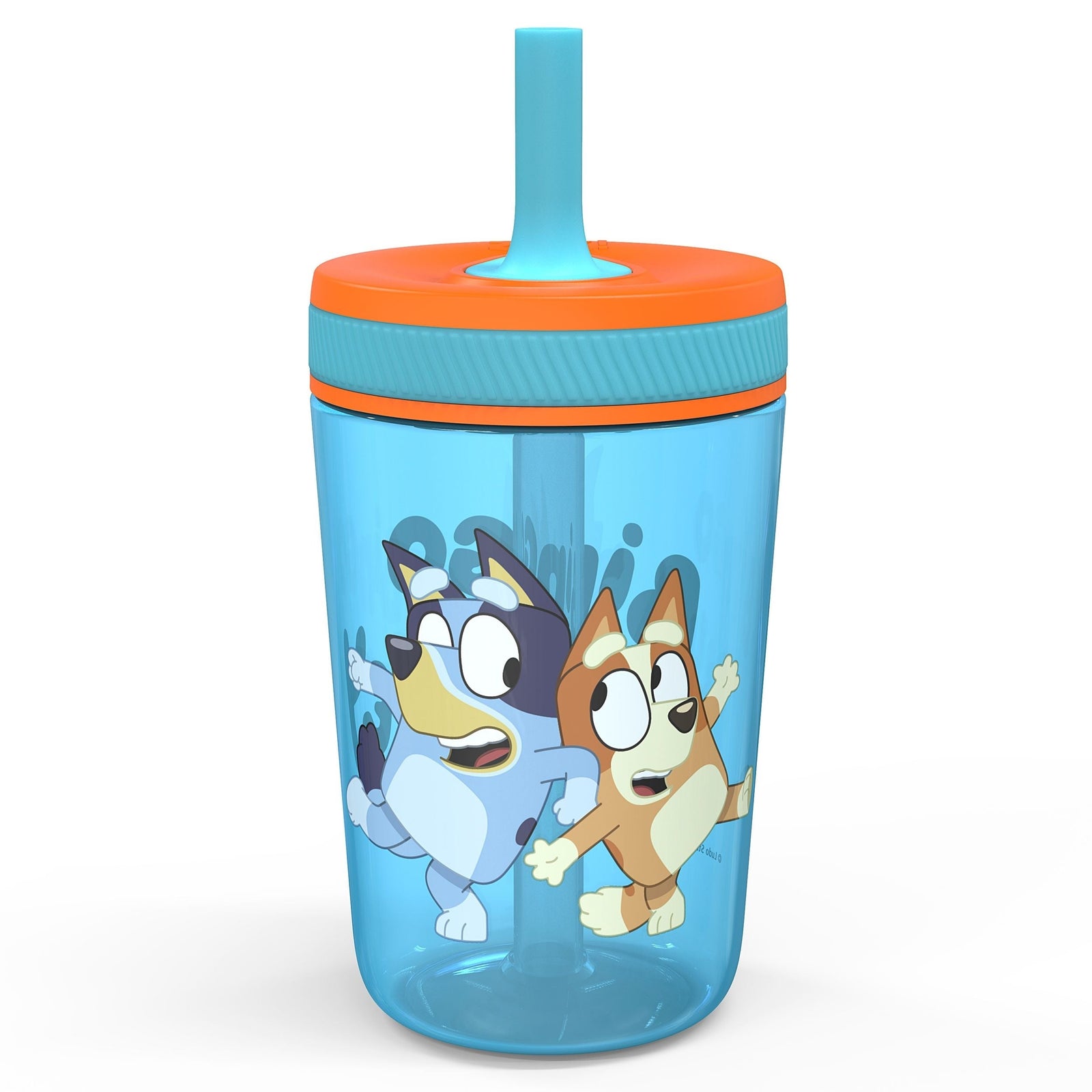 Bluey Kelso Straw Water Bottle for Kids, 50-oz O2W1 - product image 1