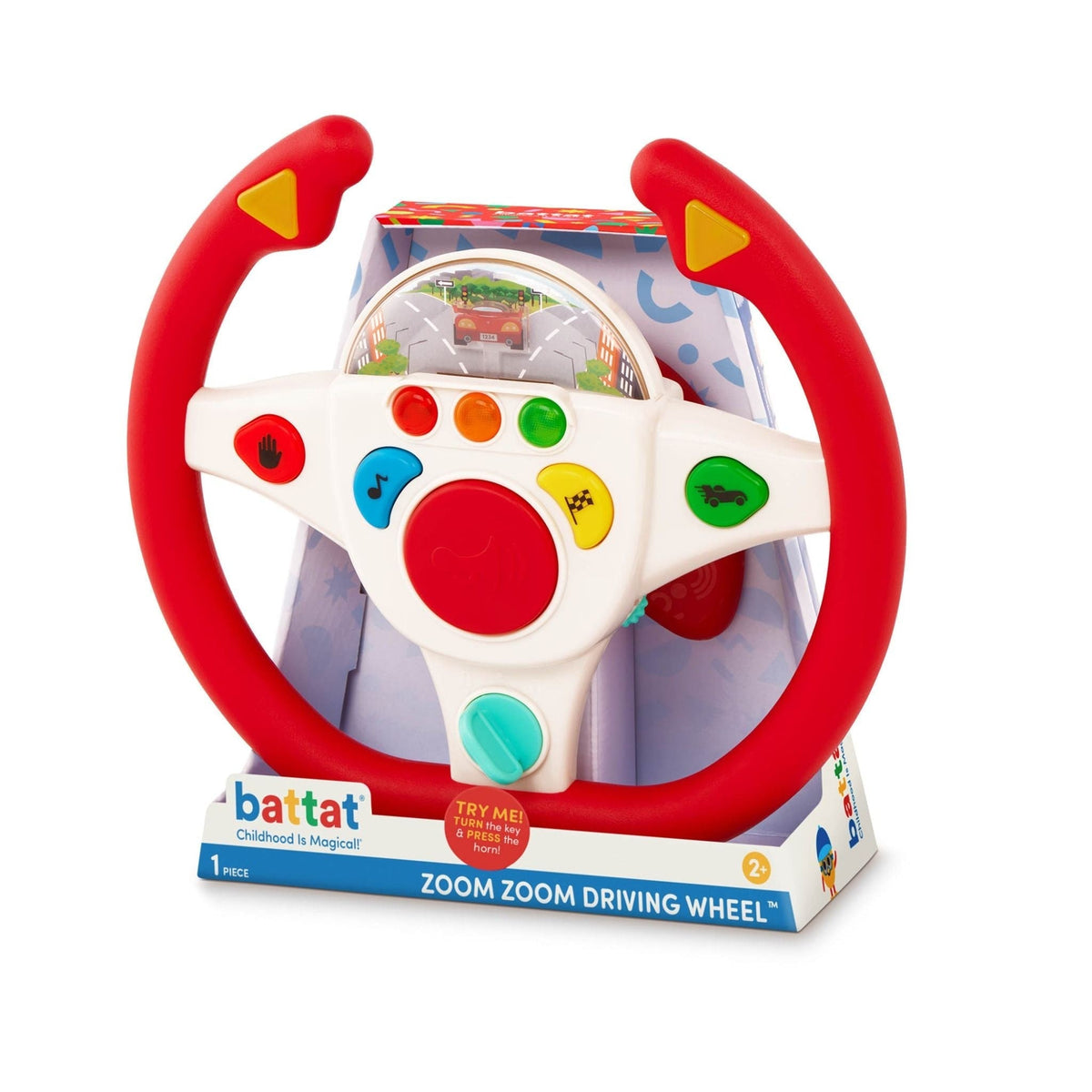 Driving Wheel Playing Toy Q4A8 - product image 3