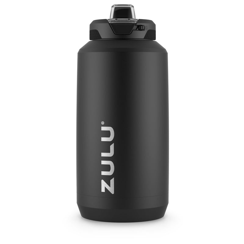 Goals Vacuum Insulated Stainless Steel Jug, 32-oz, Black, with Easy Grip Handle F1W4