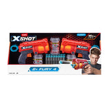 X-Shot Excel-Fury Foam Dart Blaster, Includes 16 Darts, 2-pk, Ages 8+ D0G2 - product image 1